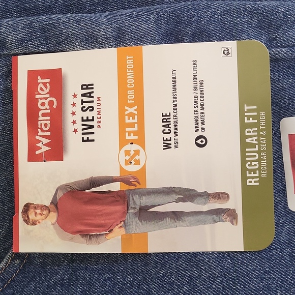Wrangler Men's Blue‎ Jeans Size 44x30 - Picture 1 of 7